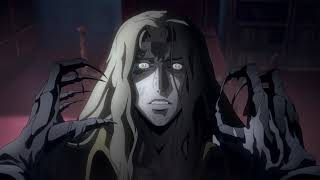 Alucard kills his father Dracula  Castlevania Season 2 Episode 7 Scene [upl. by Atthia]