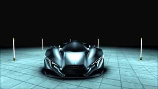 Mercedes SL GTR Concept Car by Mark Hostler  Modern Industrial Design [upl. by Nosae]