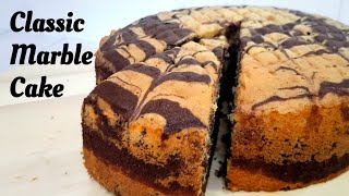 Moist Classic Marble Cake Without Ovalette  Resepi Kek Marble Mak Tanpa Ovalette  Rahiza Dorah [upl. by Fital]