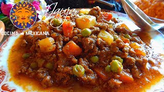 Picadillo de Carne Molida [upl. by Bonis]