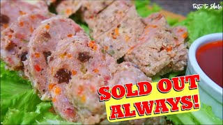 Popular EMBUTIDO Recipe  Easy to COOK Very Delicious Embutido The SECRET to a SOLD OUT RECIPE [upl. by Nwahs]