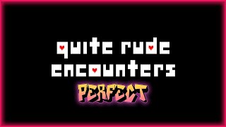 Quite Rude Encounters Mashup of Deltarune Mario and TF2  FNF Mod  Perfect Combo Showcase HARD [upl. by Dill]