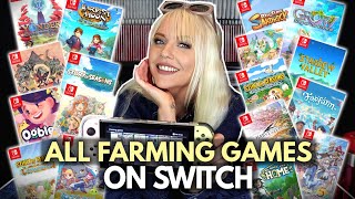 My ULTIMATE Guide to ALL Farming Games on the Nintendo Switch  Ircha Gaming [upl. by Dowlen]