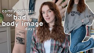 outfits for bad body image days  what im wearing this autumn  PDPAOLA haul [upl. by Anahgem]