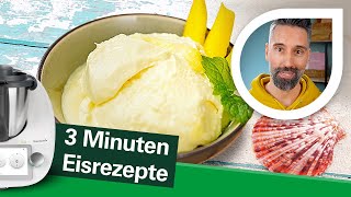 3 Sorten Softeis selber machen Fluffiger geht nicht 😋 [upl. by Ley]