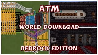 ATM World Download bedrock edition [upl. by Gilliam]