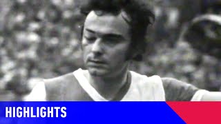 FEYENOORD KAMPIOEN TEGEN DE DIRECTE CONCURENT 🏆  Feyenoord  FC Twente 05051974  Highlights [upl. by Lat]