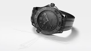 Seamaster Diver 300M Black Black  OMEGA [upl. by Mogerly139]