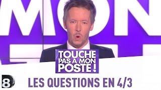 Les question en 43 de JeanLuc Lemoine  TPMP  10042014 [upl. by Adnawat]