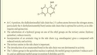 Antimalarial Agent Medicinal chemistry Session 2 [upl. by Read290]