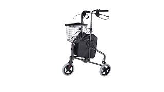 3 Wheel Aluminum Rollator XL  Walter Drake [upl. by Merilyn871]