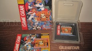 Gunstar Heroes Intro on Real Hardware Sega Game Gear [upl. by Noremac763]