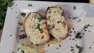 Stuffed Chicken Breast with Goat Cheese Sauce [upl. by Alana]