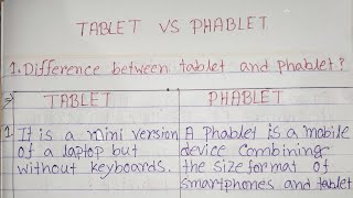 Tablet vs phabletdifference between tablet and phablet in hinditablet and phablet in difference [upl. by Einehpets]