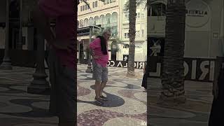 Looping the blues with Loopy Pro  on the street [upl. by Holmen494]