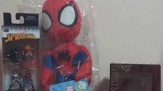 Unboxing Spiderman e Spidey peluche e figure marvel disney [upl. by Ki]