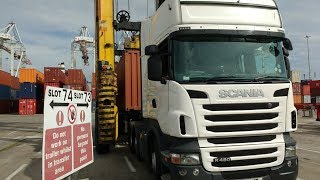 Southampton Container Terminal for Truck Drivers [upl. by Claretta]