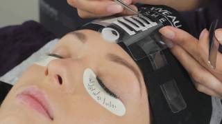 SVS Lashes Timelapse  Our NEW Volume Lash Extensions Innovation [upl. by Crean916]