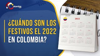 Días Festivos en Colombia 2022 [upl. by Alyworth]