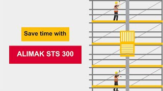 Our fastest scaffolding system just got faster with Alimak STS 300 [upl. by Heim]