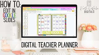 HOW TO Edit your Digital Planner in Google Slides [upl. by Revlis530]