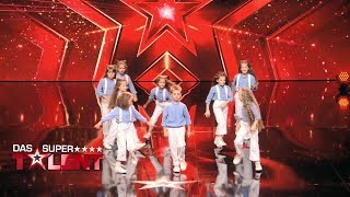 Wenn diese Kids tanzen sind die 90er zurück  Das Supertalent 2018  Sendung vom 06102018 [upl. by Ariamat]