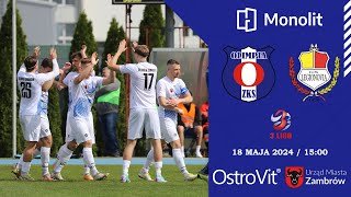 Olimpia Zambrów  Legionovia Legionowo LIVE  transmisja na żywo [upl. by Vincentia]