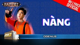 NÀNG  Ogenus Instrumental w Hook Karaoke [upl. by Oivalf]