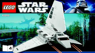 LEGO instructions  Star Wars  10212  Imperial Shuttle Book 4 [upl. by Arikahs848]