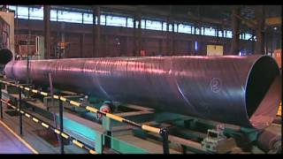 Spiral Welded Pipe Manufacturing Process [upl. by Ripley]