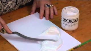 Golden Molding Pastes with Patti Brady  Calgary Art Supplies [upl. by Hoes]