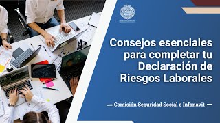 Puntos para considerar en tu Declaración de Riesgo de Trabajo [upl. by Reteid]