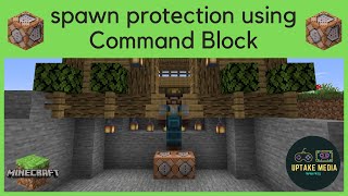 🟢 How To set Spawn Protection in Minecraft  gamemode changer command blocks  by Tapan69 [upl. by Duwe]