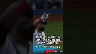 Derek Hill puts the Marlins up huge early mlbb mlb baseball highlights shorts sports marlins [upl. by Pat816]