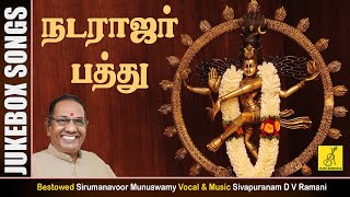 நடராஜப் பத்து  Natarajar Pathu  JukeBox  Sivan Songs  Sivapuranam D V Ramnani  Vijay Musicals [upl. by Leban]