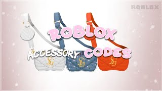 ROBLOX ACCESSORY CODES berryavenue bloxburg roblox [upl. by Brucie]