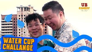 😂💦 WATER CUP CHALLENGE  Ангараг amp Jack [upl. by Ahsinuq]