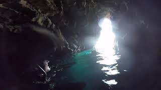 Exploring cave Golubinka on Dugi otok 082020 [upl. by Nyvrem]