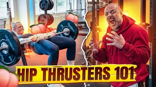 HIP THRUSTERS  Korrekt Teknik och utförande [upl. by Gardy509]