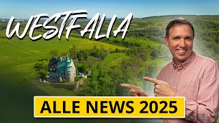 VLOG 6 Westfalia Modell 2025 Neue Modelle Impressionen amp Insights 🚐✨ [upl. by Ahsilek]