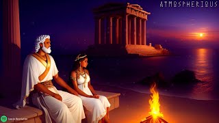 Temple Of Poseidon  Antique Relaxing Music Of Ancient Greek Kithara Harp  for sleep study work [upl. by Sherline]