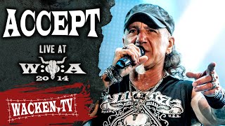 Accept  Metal Heart  Live at Wacken Open Air 2014 [upl. by Eenattirb]