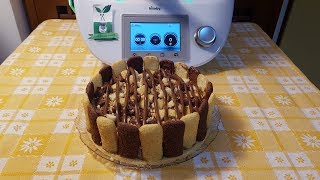 Torta nutella e pavesini per bimby TM6 TM5 TM31 [upl. by Ricki]