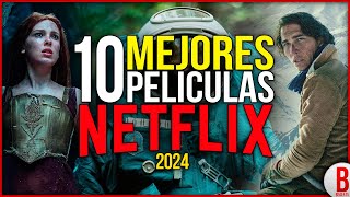 TOP 10 Mejores PELÍCULAS de NETFLIX 2024  Parte 1 [upl. by Arjan304]