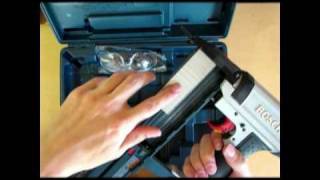 Bosch 18 Gauge Brad Nailer Overview BNS20018 [upl. by Ynafit]