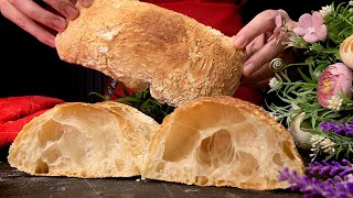 Das Rezept gehört meiner Urgroßmutter Die ganze Familie liebt dieses Ciabatta Rezept [upl. by Anilef781]