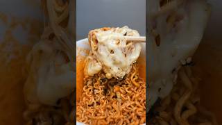 gorgonzola pizza cheese buldak ramen asmr koreanfood [upl. by Unity]