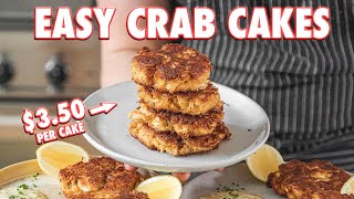 BAKED Crab Cake recipe How to make the ULTIMATE CRAB CAKES [upl. by Oniskey]