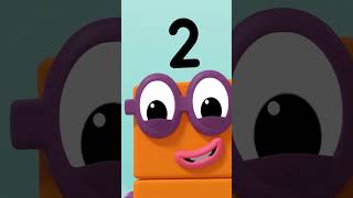 🎵 Throwing Shapes with Numberblock Six 💜  Learn to Count  Little Zoo [upl. by Ydnamron218]