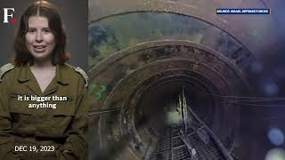 Israeli Video Shows The Webbed World of Hamass Terror Tunnels Underneath Gaza [upl. by Enovi]